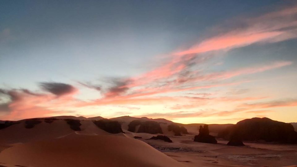 Bivouac in Red Desert – Djanet (Algeria)