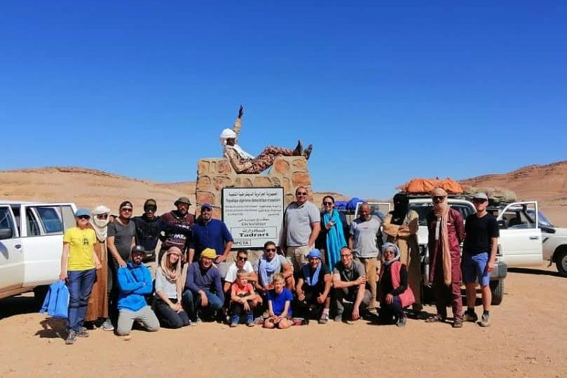 Bivouac in Red Desert – Djanet (Algeria)