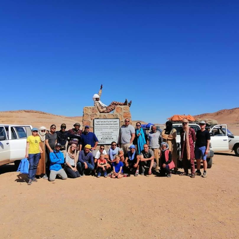 Bivouac in Red Desert – Djanet (Algeria)